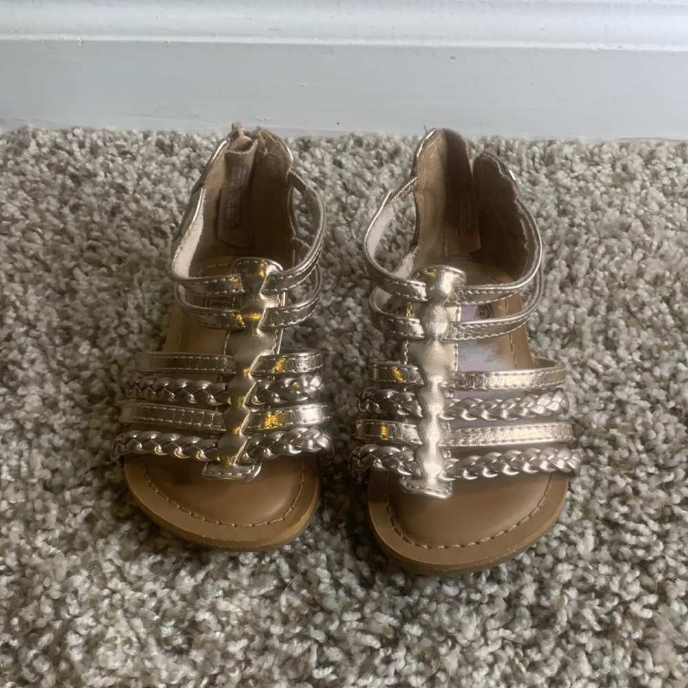 Baby girl sandals size 5